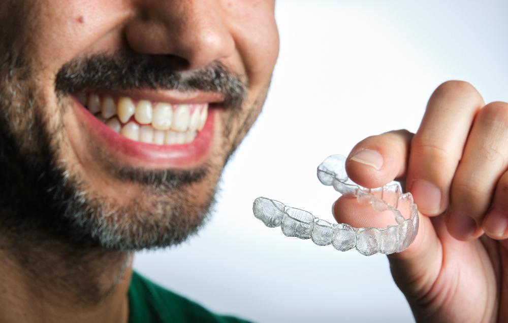 A man with Invisalign in Randolph, NJ