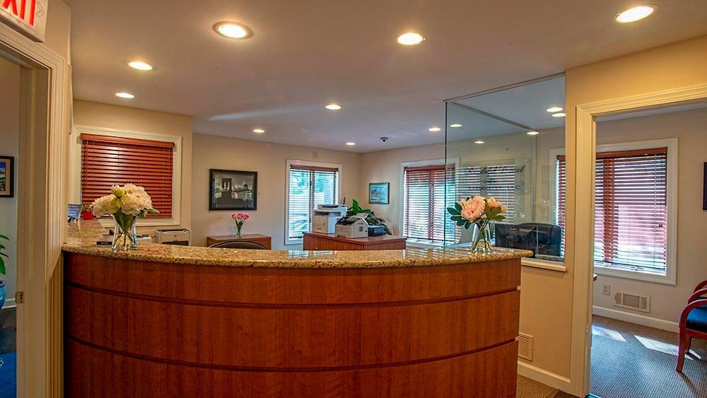 front desk at randolph dental associates