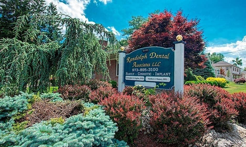 front exterior sign of Randolph Dental Associates